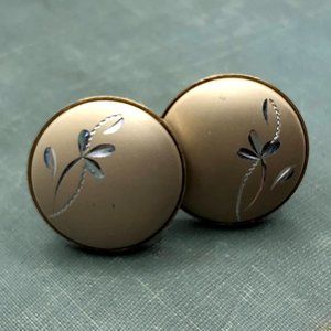 Elegant Vintage Clip Earrings